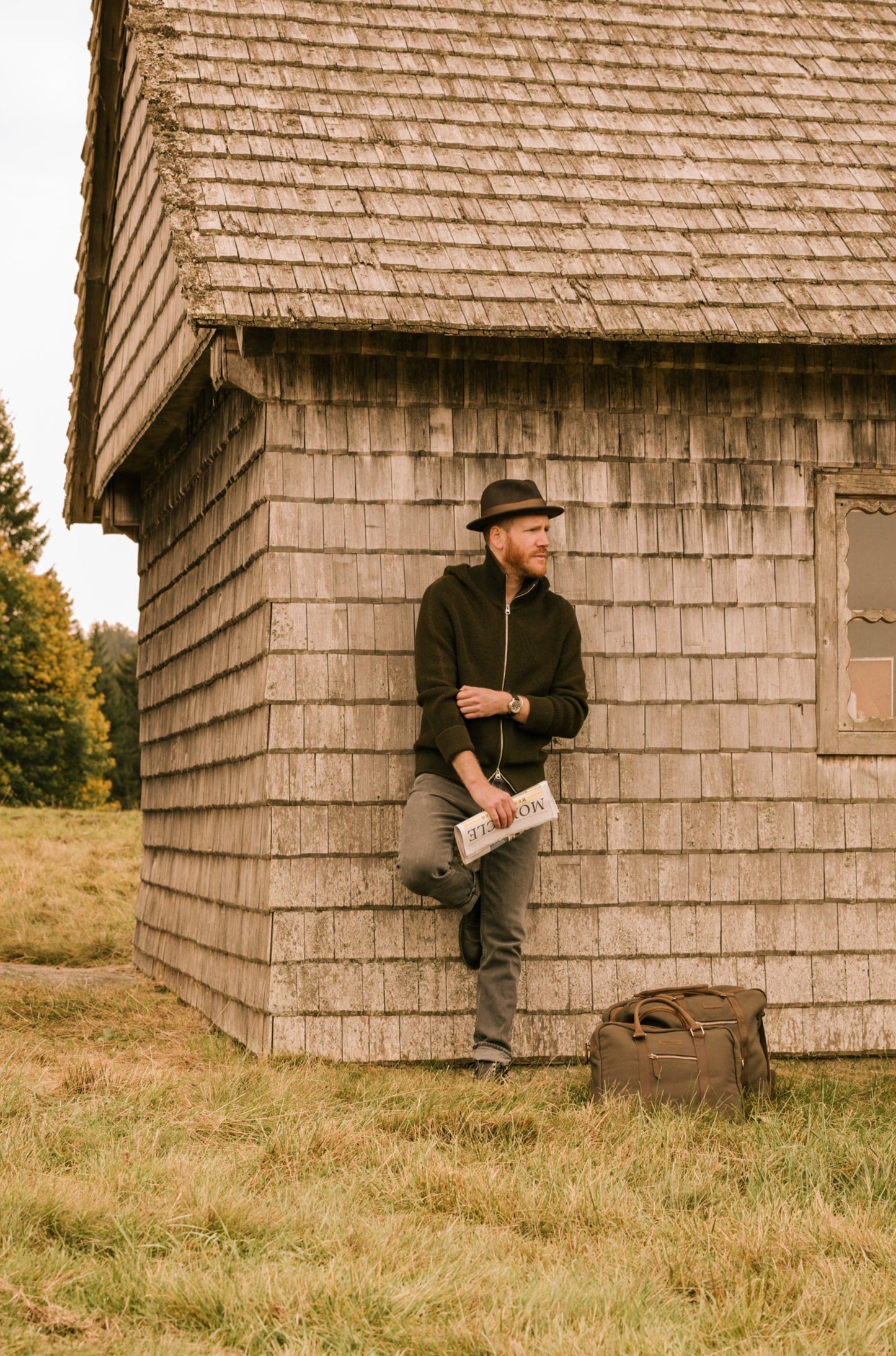 Premium Canvas Leather Laptop Bag for Modern Professionals