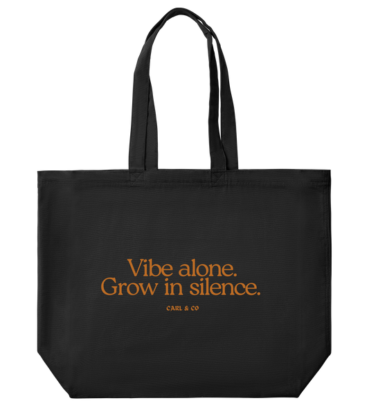 Canvas Shopper Bag "Grow"