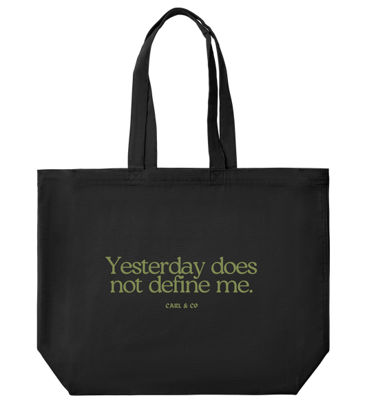Canvas Shopper Bag "Yesterday"