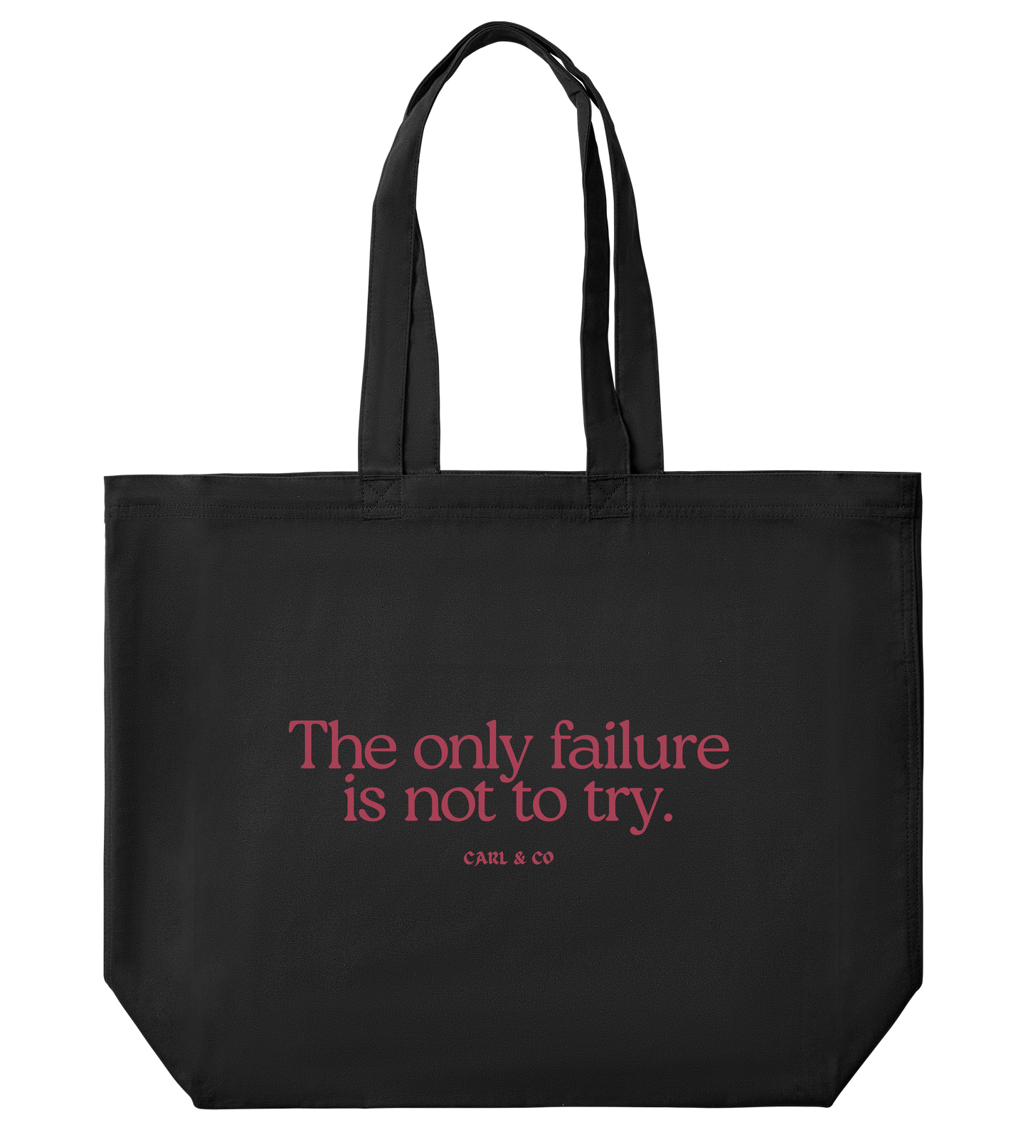 Canvas Shopper Bag "Failure"