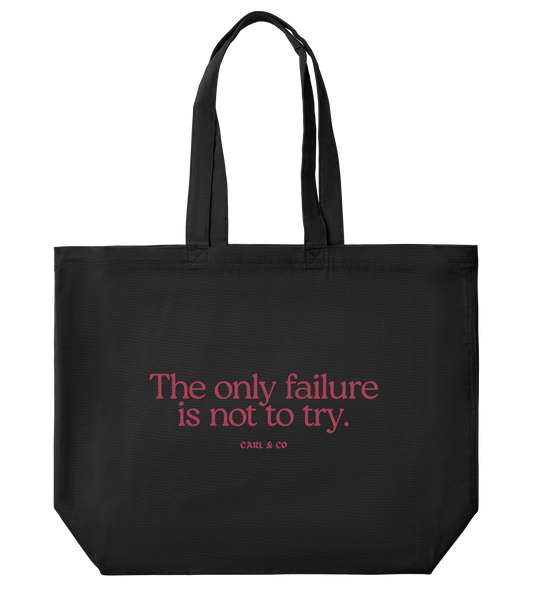 Canvas Shopper Bag "Failure"