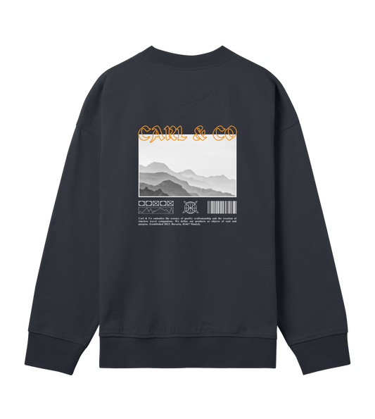 Oversize Sweatshirt "Peaks"